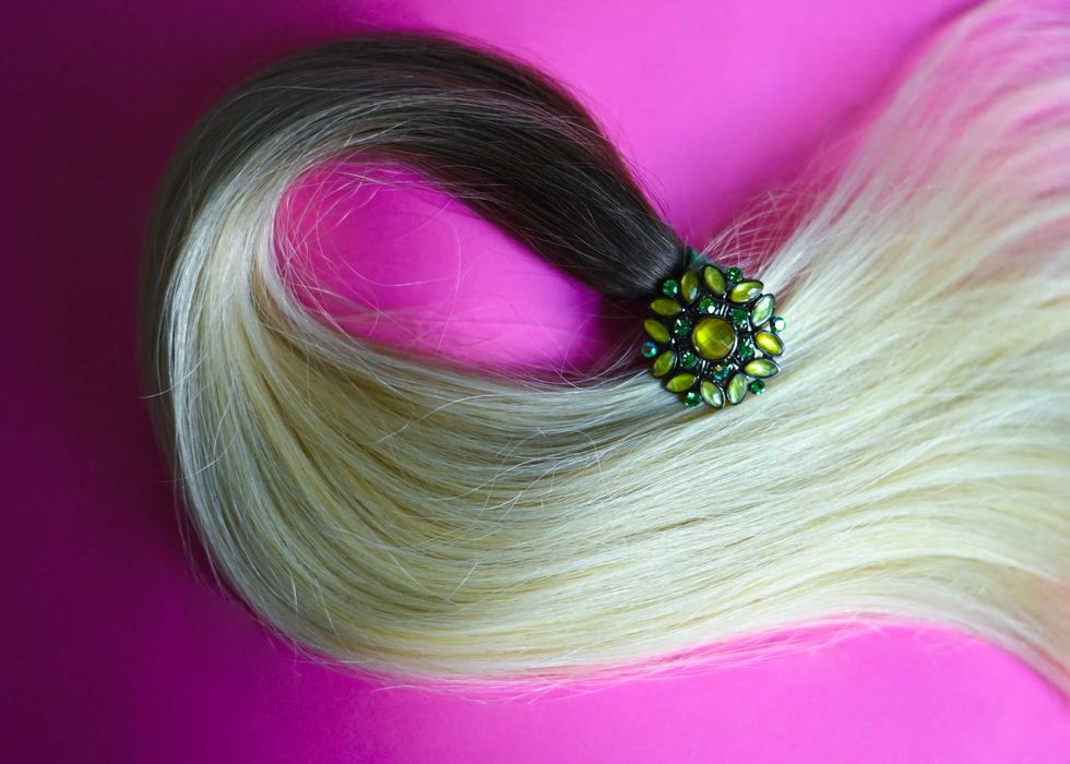 Naturalne włosy słowiańskie -idealne do przedłużania i zagęszczania.