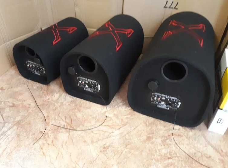 Сабвуфер бочка НЧ динамик в машину для дома саббуфер автоакустика саб.