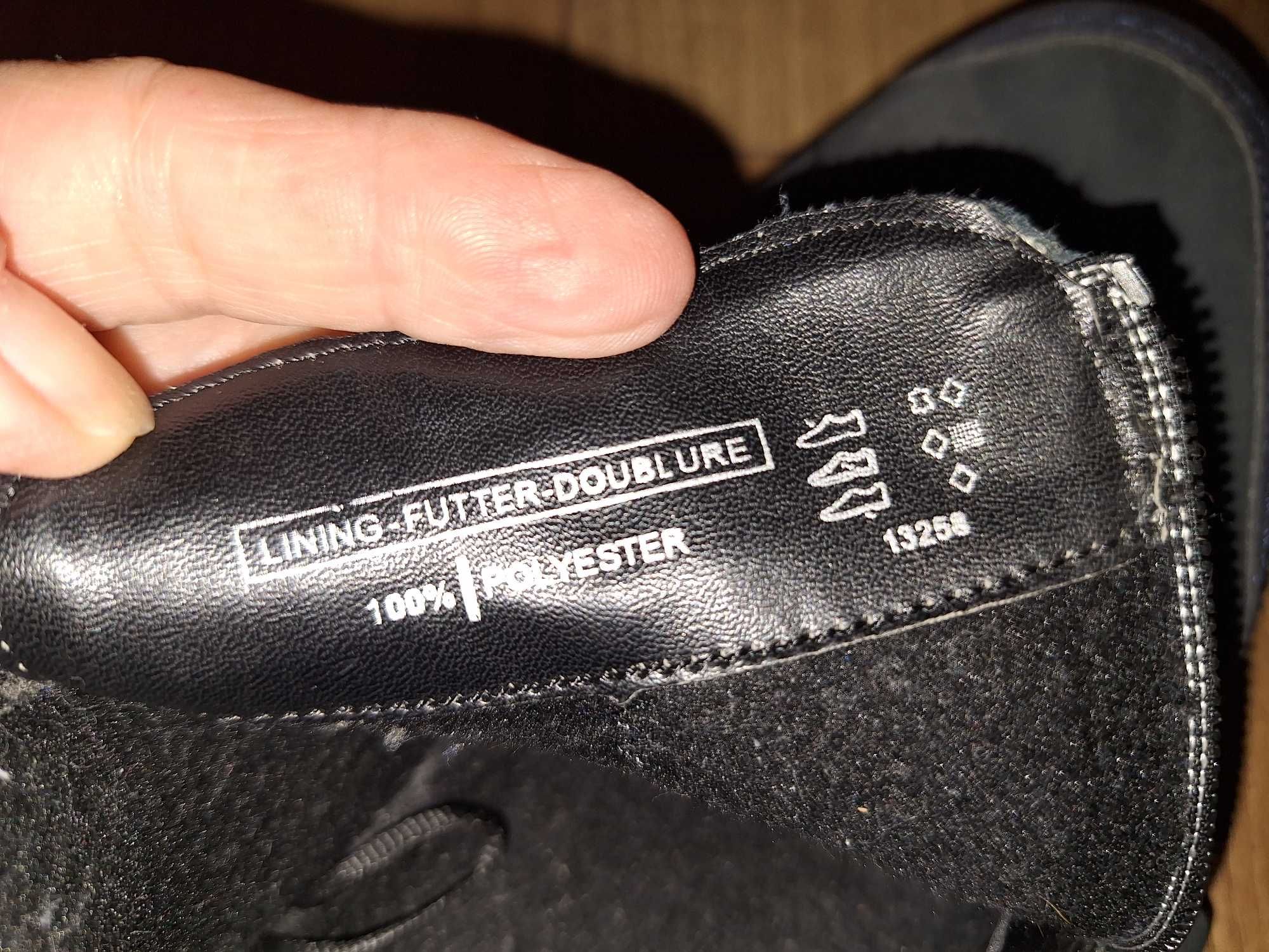 Skórzane buty roz 39