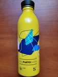 Lekka stalowa butelka na wodę Urban Bottle 500 ml marki 24 Bottles