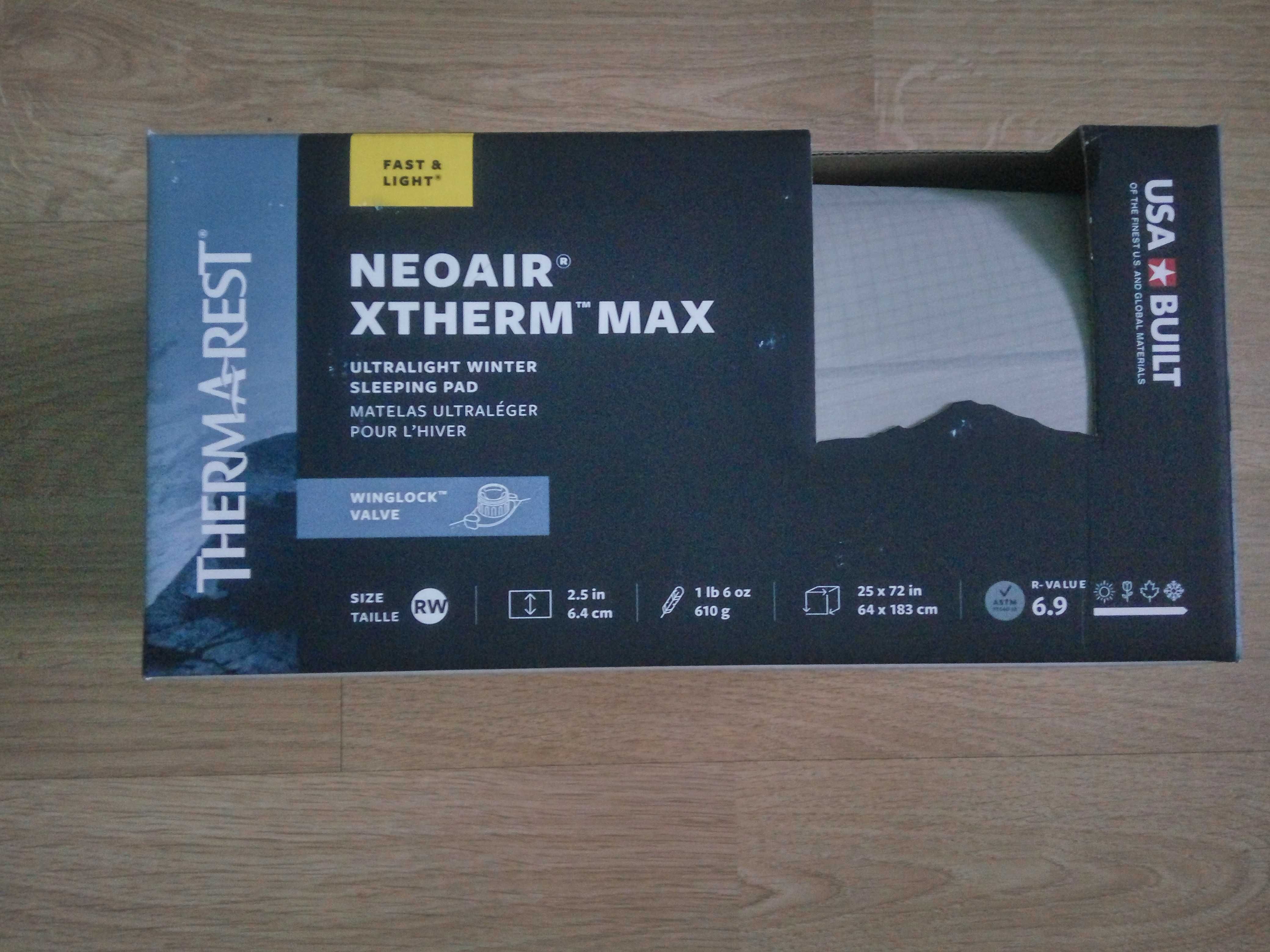 Килимок ‎Therm-a-Rest NeoAir XTherm Max розміри Regular, Regular Wide