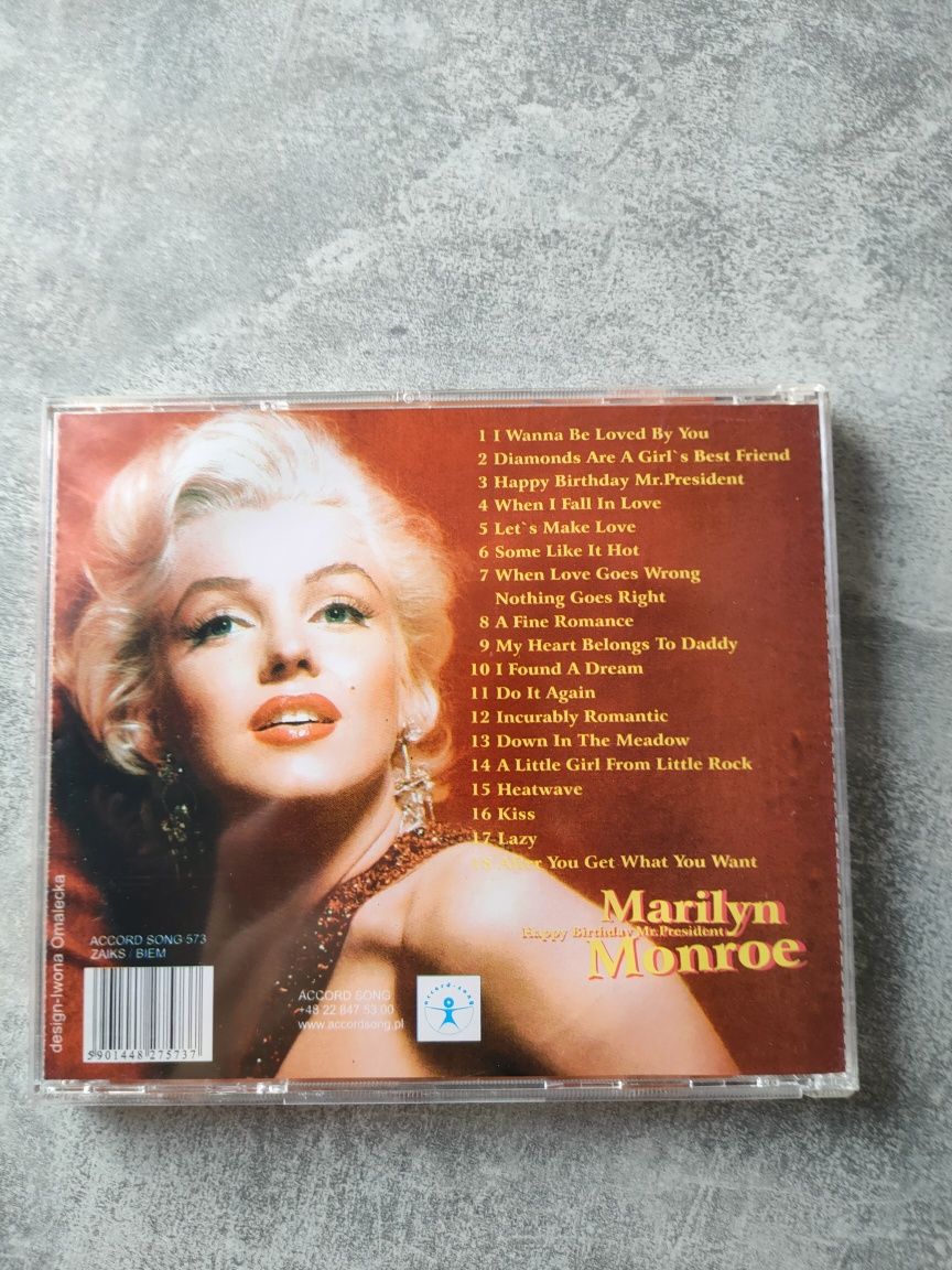 CD Marilyn Monroe Happy Birthday Oryginalna płyta kompaktowa