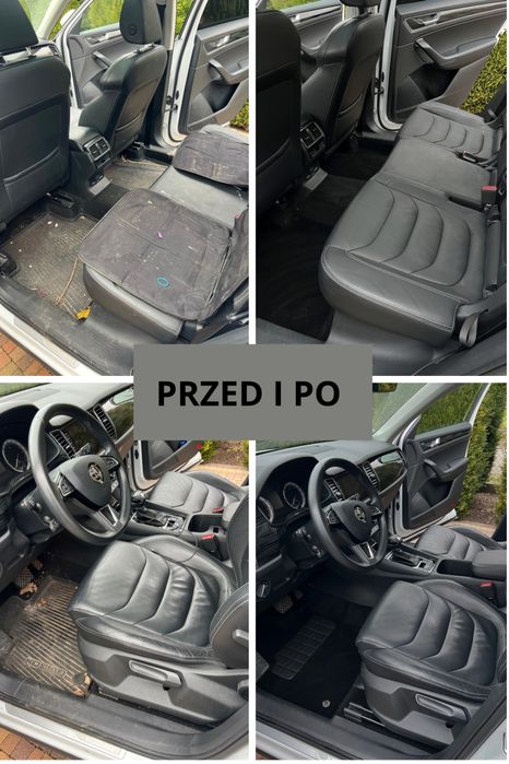 Czyszczenie i pranie wnętrza samochodu