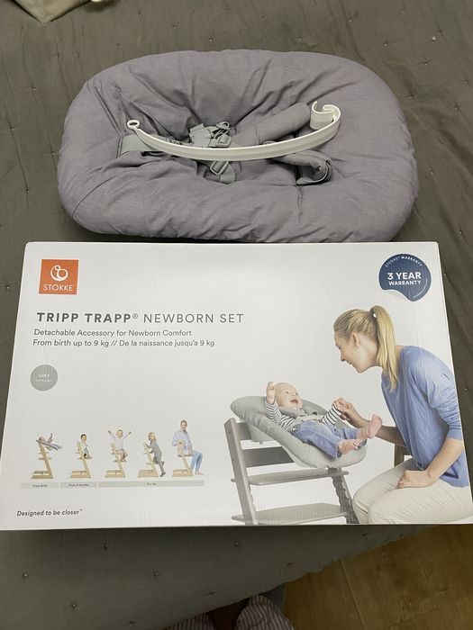 Tripp trapp newborn set em bom estado