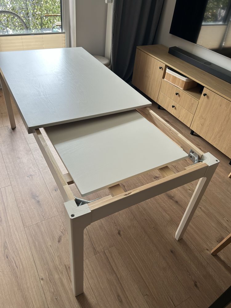 Zestaw Ikea - Stół Ekedalen 120/180x80 + 4 krzesła Ingolf
