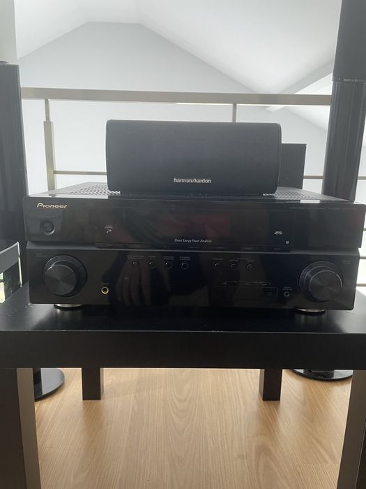 Sistema de som Harman Kardon HKTS11 + Amplificador pioneer vsx-819h-k