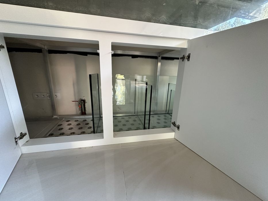 Akwarium 350/100/70cm, 2460l, szkło optiwhite 25mm. Komplet sump