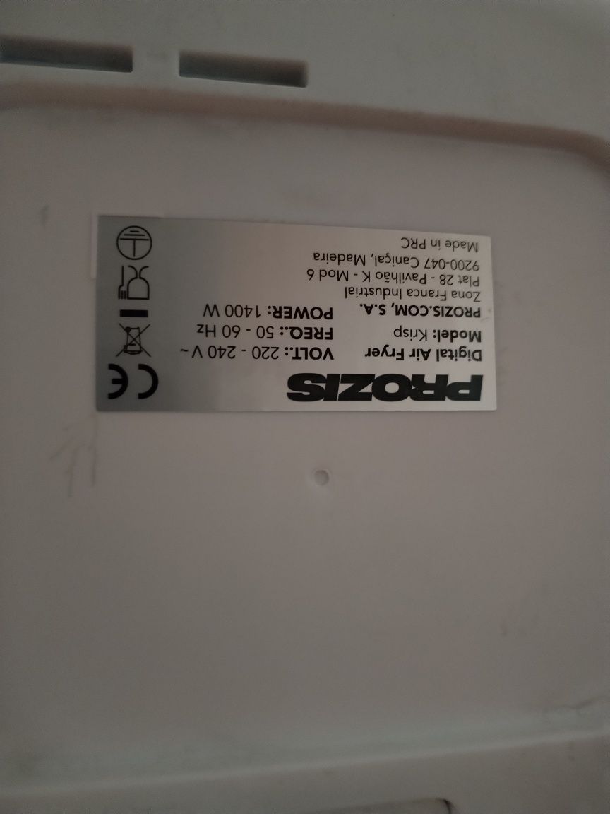 Airfryer Prozis 1400W