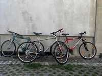 Trzy rowery męskie