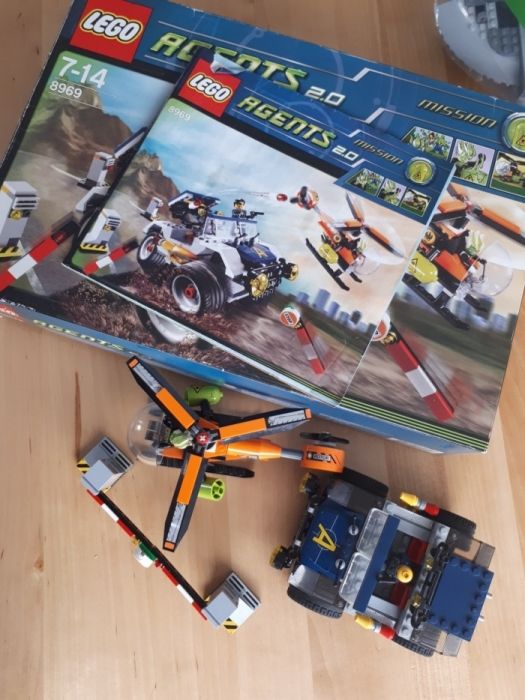 Lego agents 8969 lego unikat