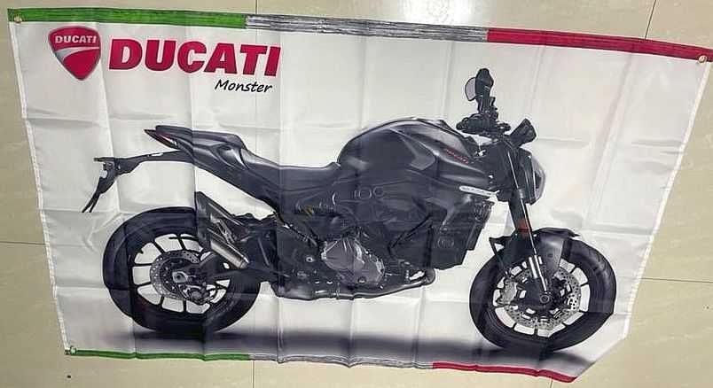 Flaga Unikatowe Transparenty Ducati Motorcycles