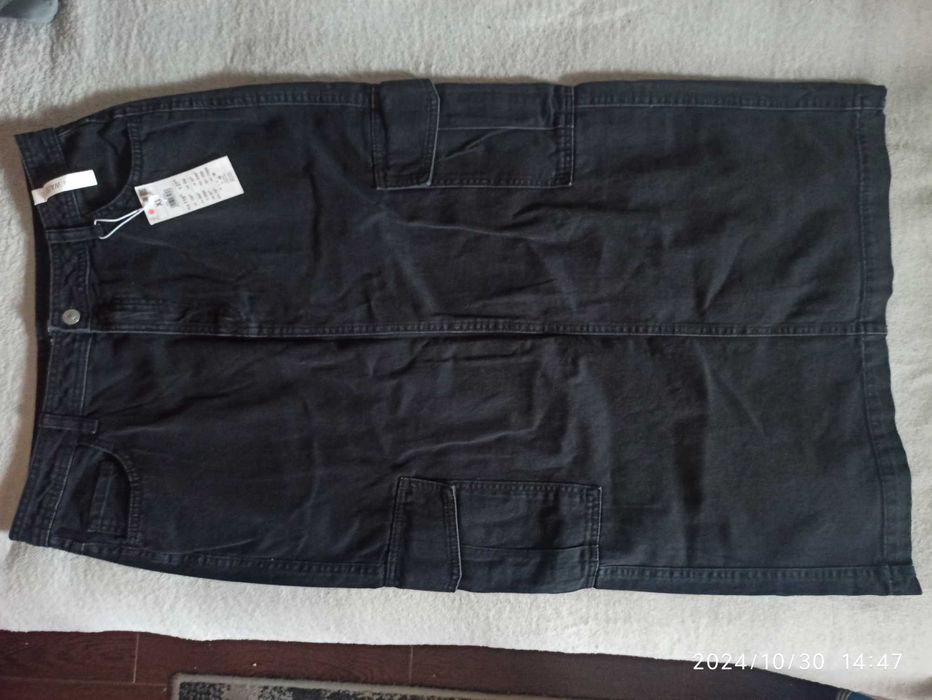 Jeansowa spódnica maxi Cropp XL 42
