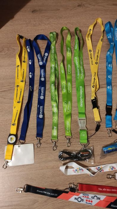 25 Fitas porta chaves ou cartões