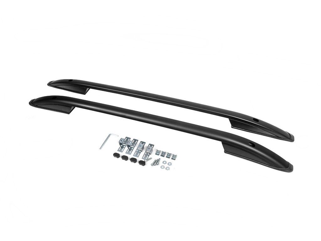 Toyota Hilux 2006-2015 Рейлинги на крышу Skyport (черные) (г)