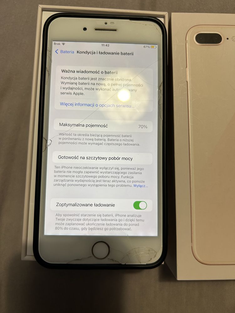 Iphone 8plus 256gb