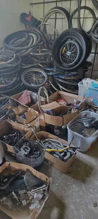Części rowerowe duża ilość i nie tylko