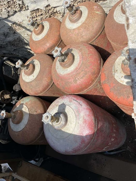 баллон пропан б/у 50л, травит вентиль