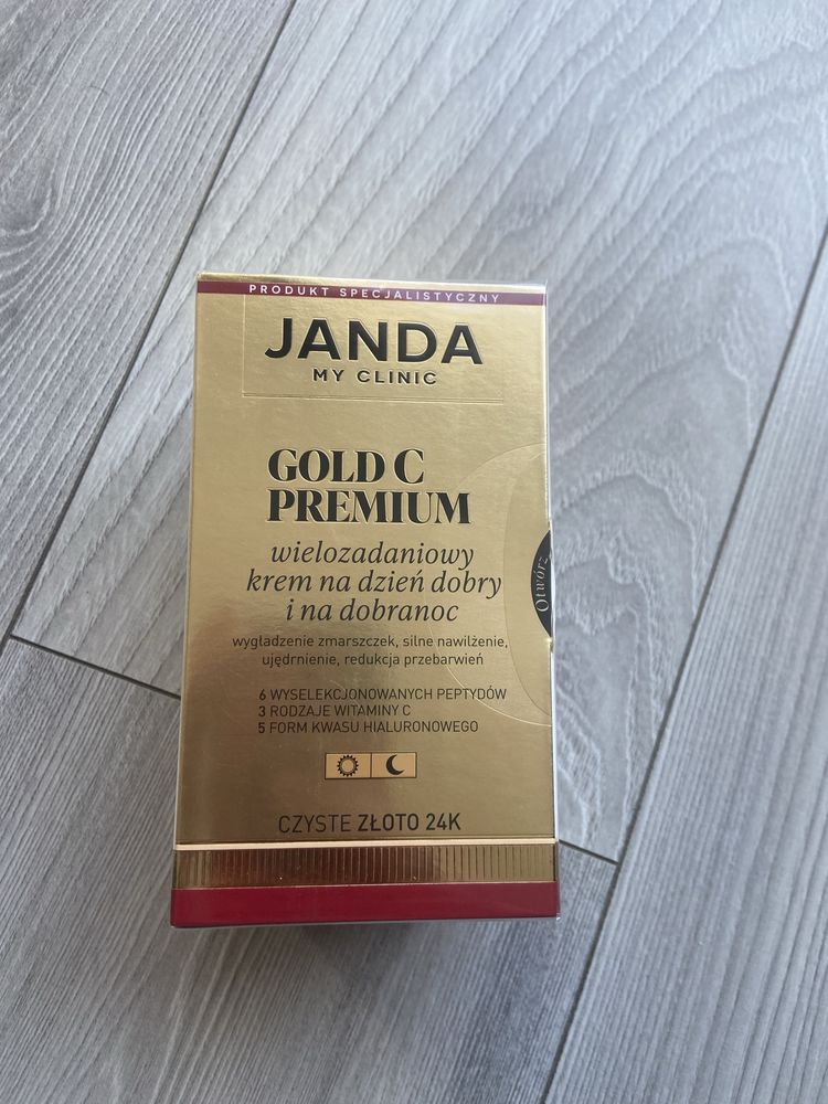 Janda Gold C Premium 50 ml- krem przeciwzmarszczkowy