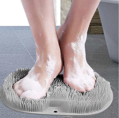 Силіконовий масажний килимок для ніг протиковзкий у ванну кімнату