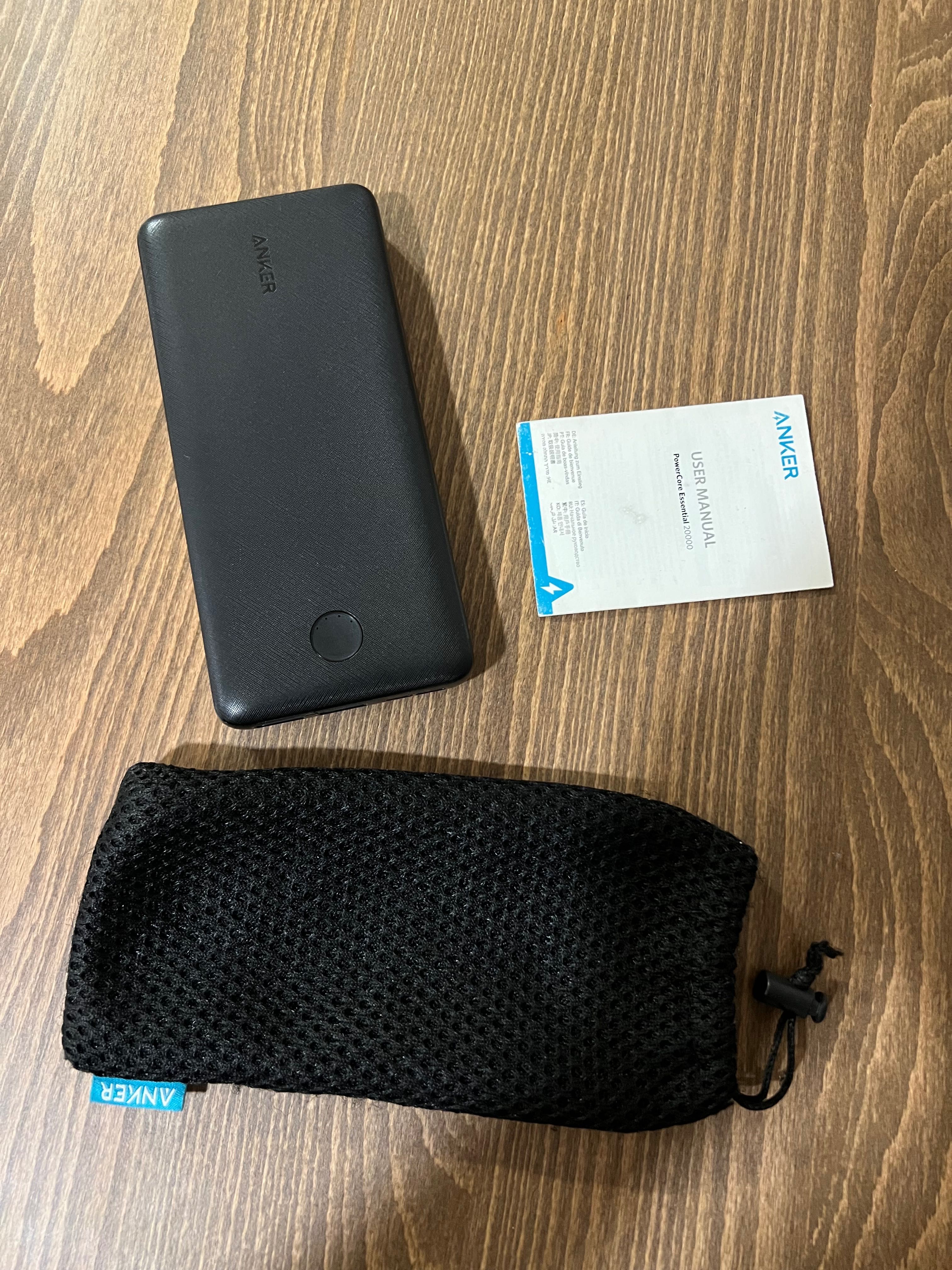 Anker Power Bank 20.000 mAh otimo estado