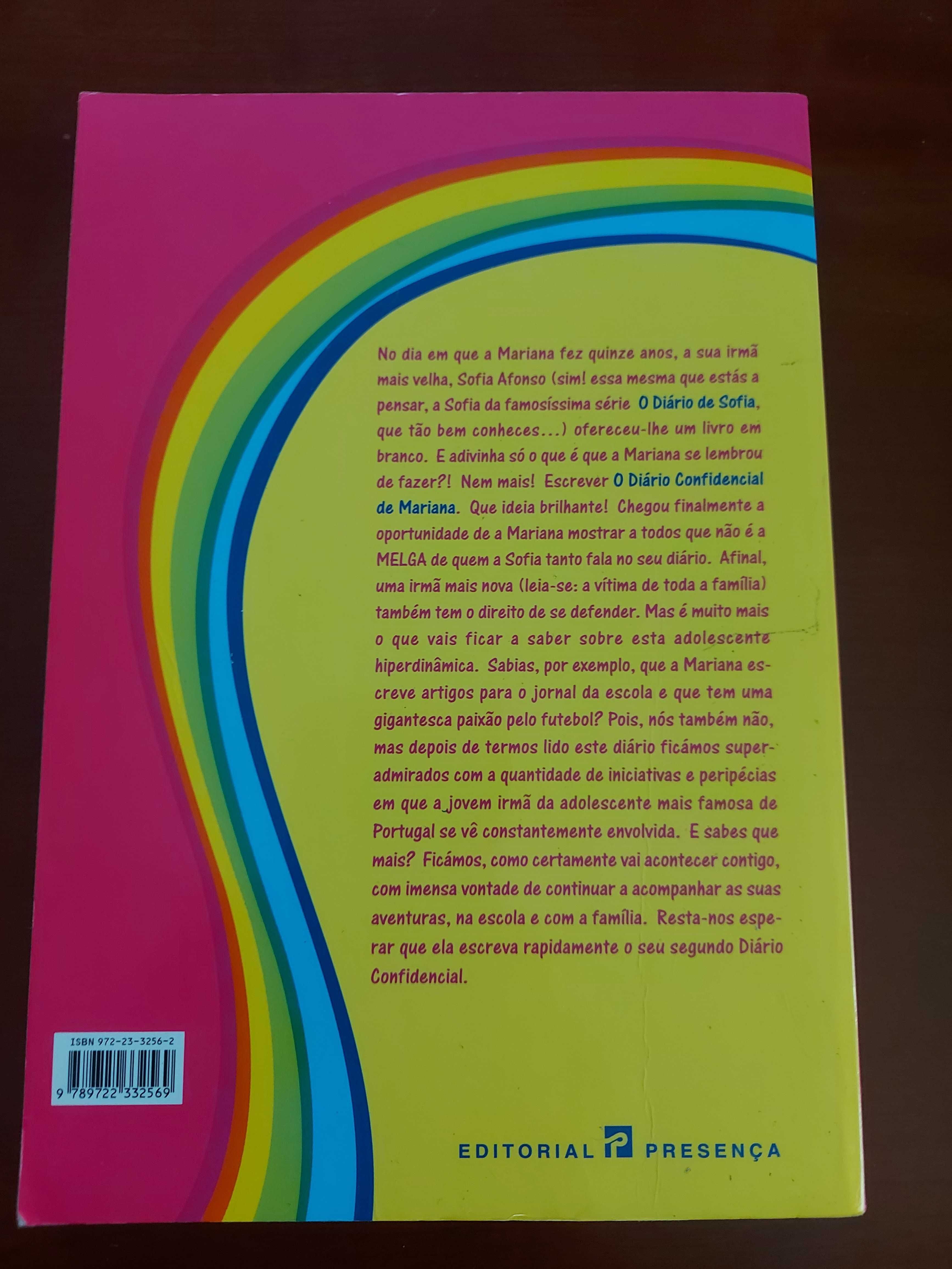 O Diário Confidencial de Mariana Vol 1 de Marta Gomes Nuno Bernardo