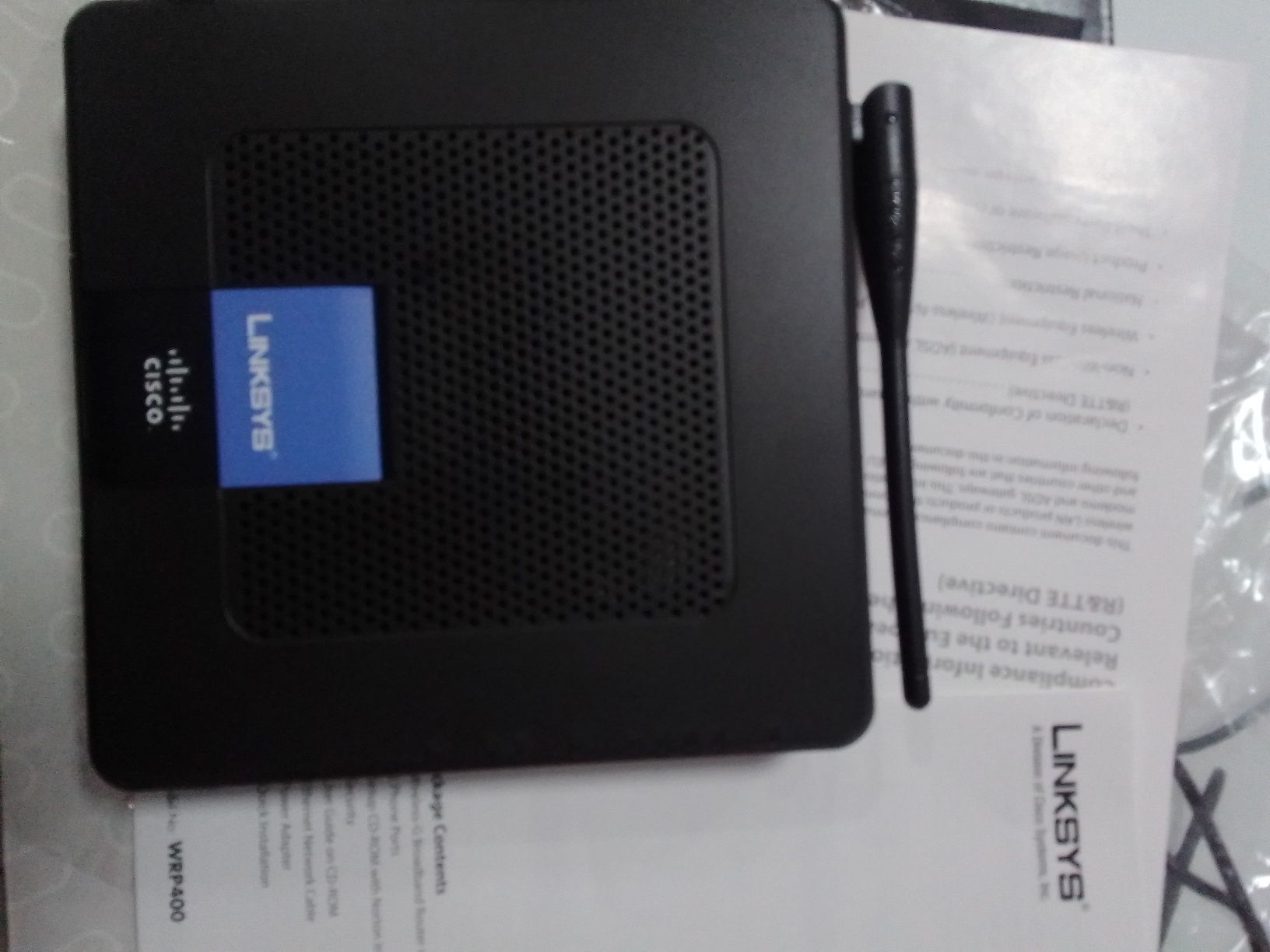 голосовой шлюз,(роутер)Linksys WRP400