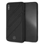 Etui Mercedes New Organic I na iPhone XS Max - czarne