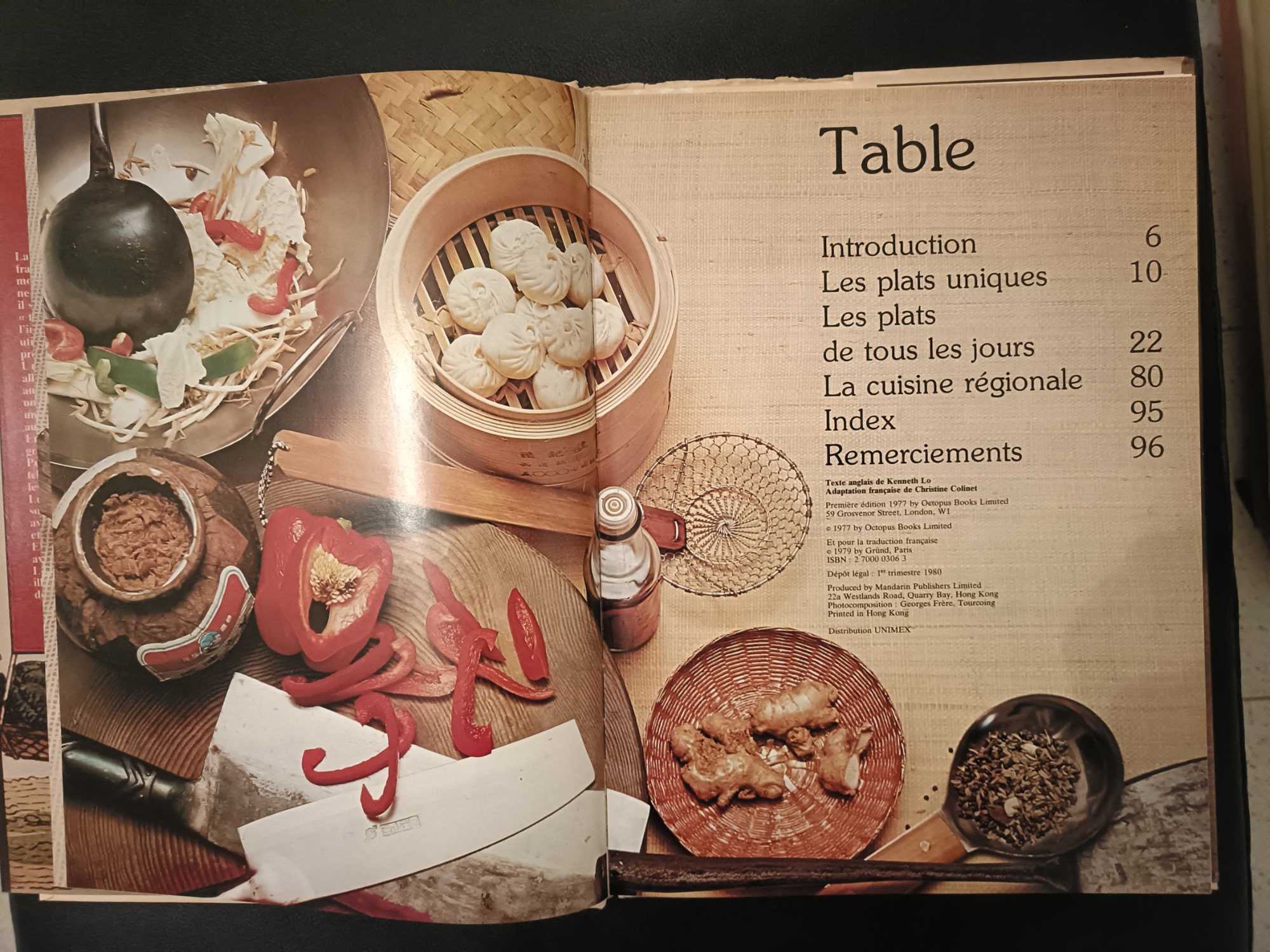 A Cozinha Chinesa, em Francês