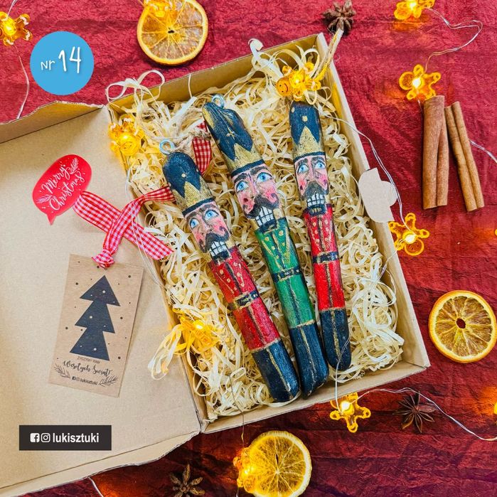 Dziadki Do Orzechów, morskie bombki prosto z plaży [7 szt] LUKI SZTUKI