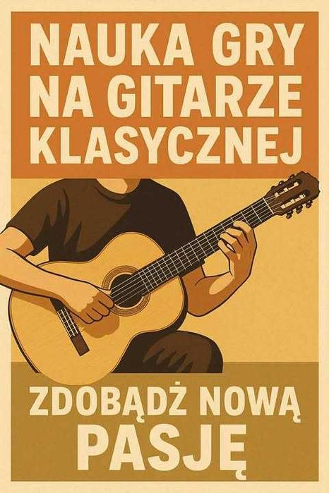 Nauka / Lekcje gry na gitarze klasycznej