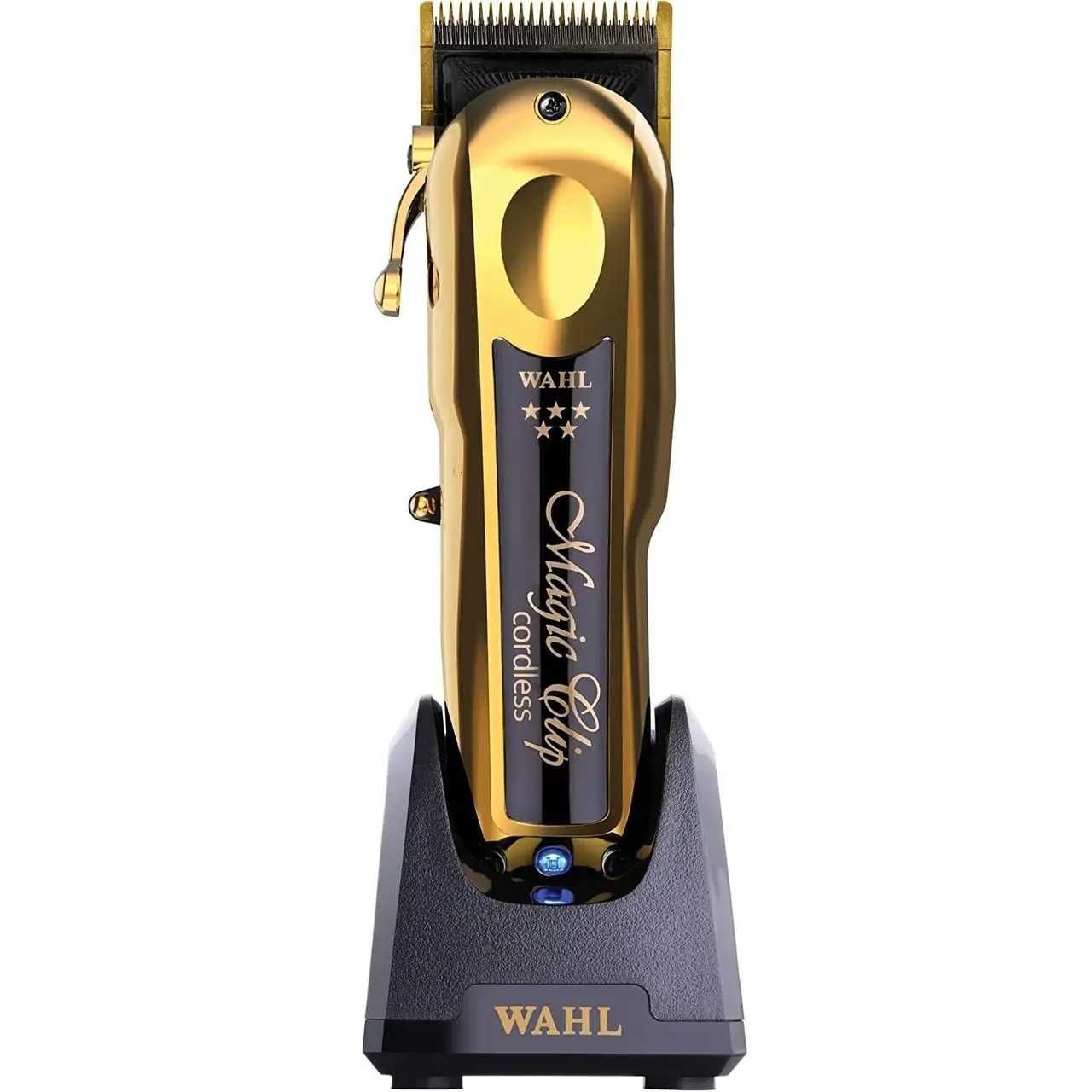 Машинка для стрижки волосся Wahl Magic Clip Cordless 5 star Black&Gold