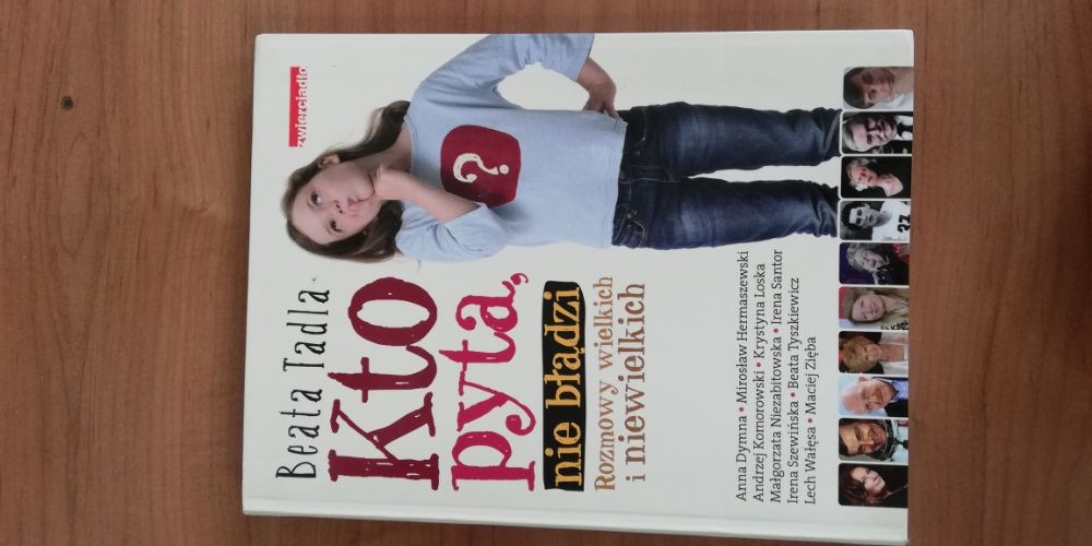 Nowa książka- Kto pyta, nie błądzi. Rozmowy wielkich i niewielkich