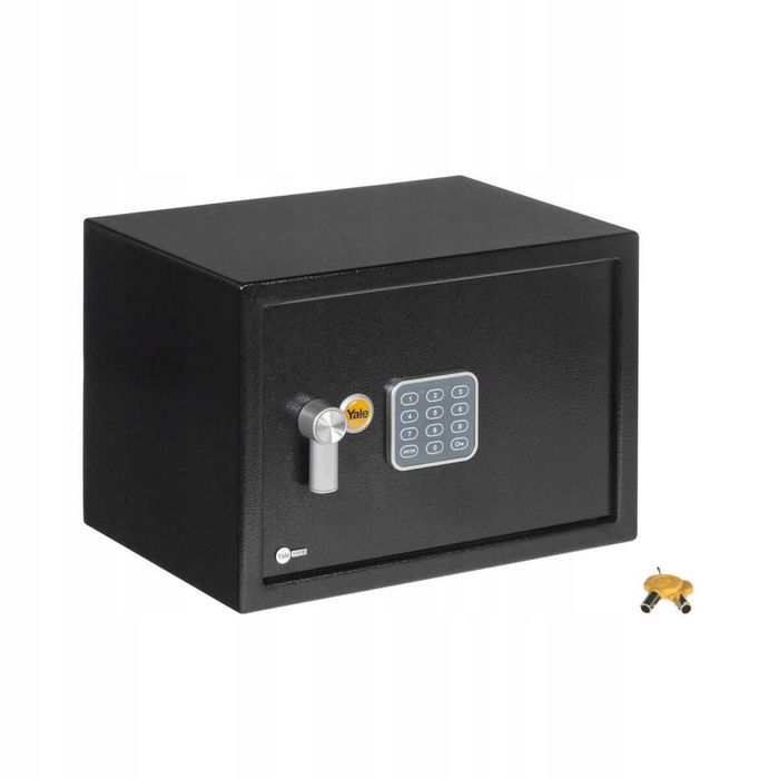 Sejf Yale YSV/250/DB2 czarny 25x35x25 cm