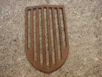 Ruszt żeliwny 25x14,5cm z PRL