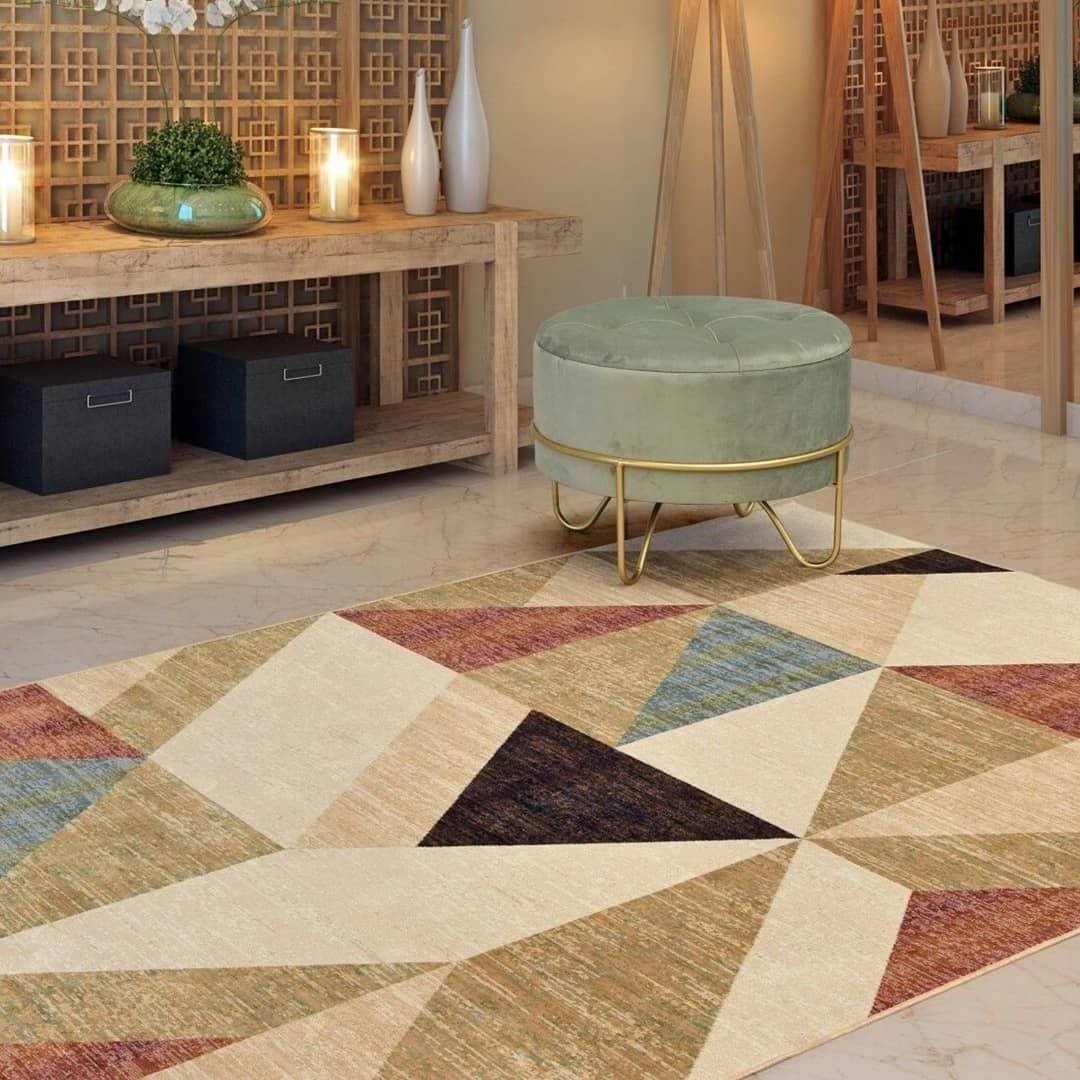 Tapete Carpete Royal Geometric - 135x195cm By Arcoazul