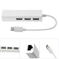 Z507 Cabo Adaptador USB-C -USB 3.1 Hub RJ45 Ethernet Macbook