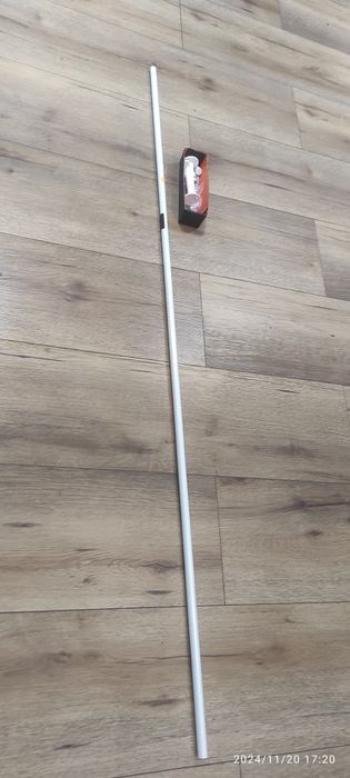 Karnisz pojedynczy TOKYO Easy 19mm 180cm,biały mat
