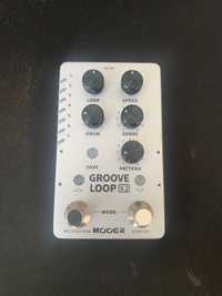 Mooer Groove Loop X2 Looper e Drum Machine