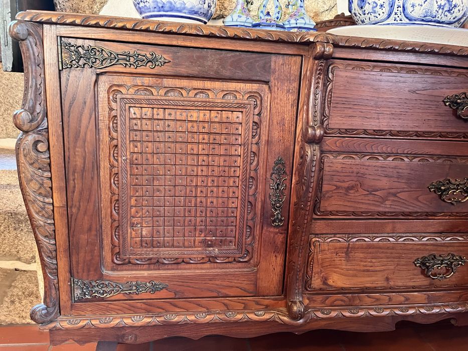 Mobilia sala de jantar rústica