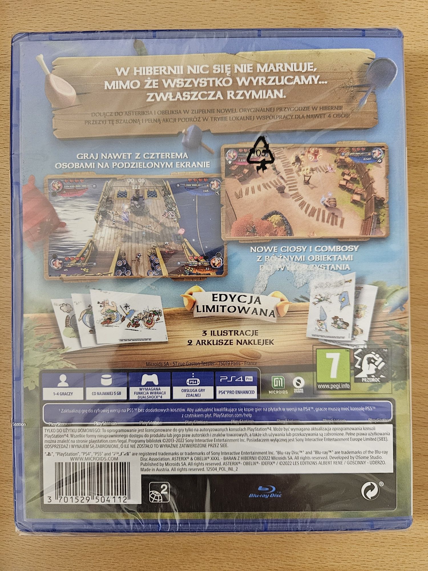 NOWA Asterix & Obelix XXXL Baran z Hibernii PS4