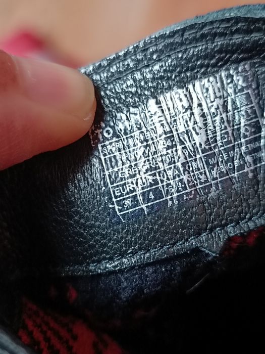 Botki na słupku Tommy Hilfiger skórzane