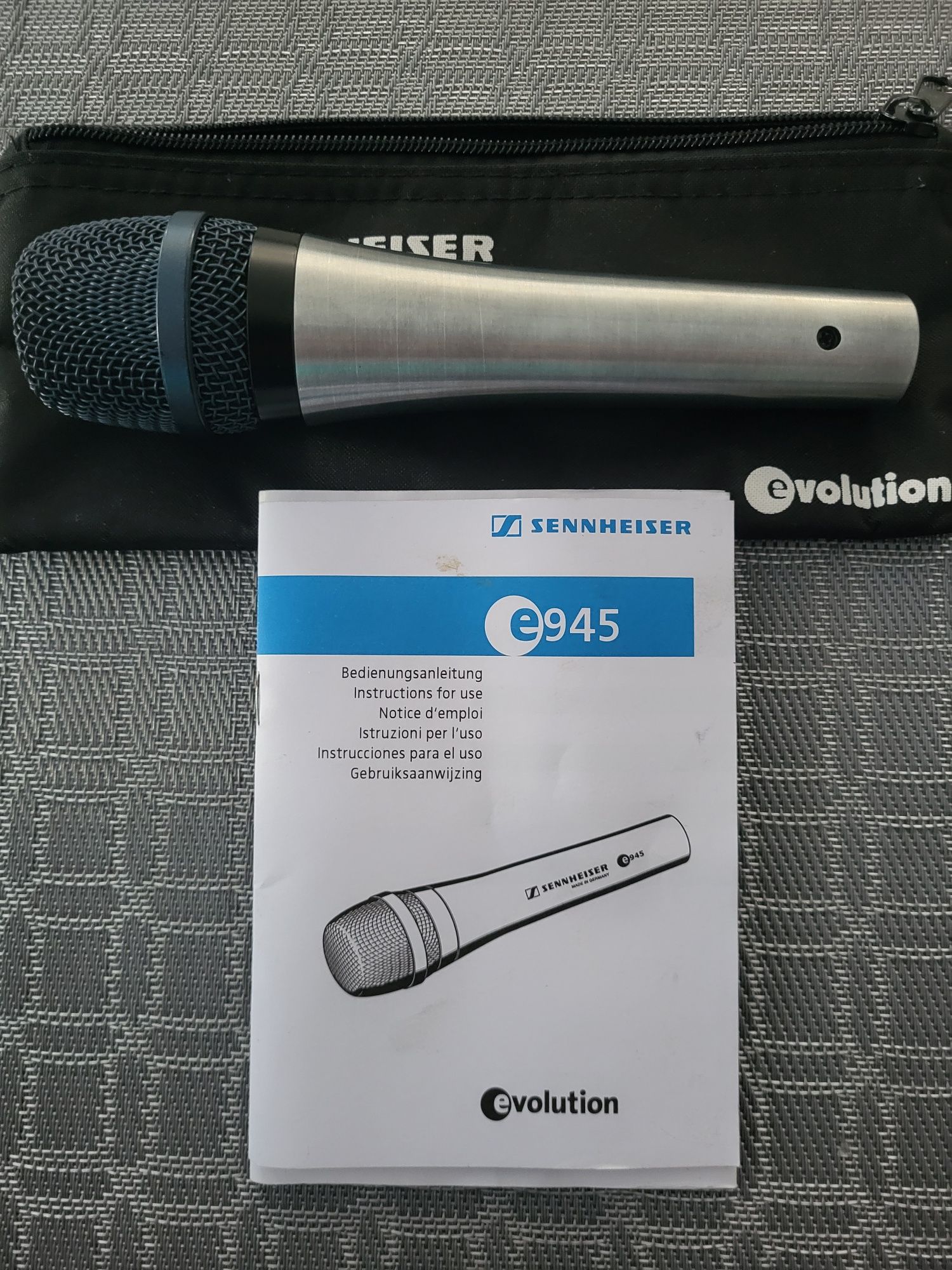 Mikrofon Shure PG58 Senheiser e945