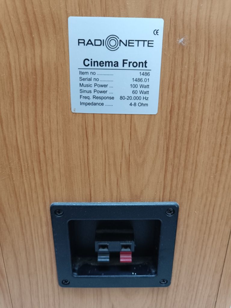 Kolumny podłogowe i kolumny podstawkowe - zestaw 4 głośników
