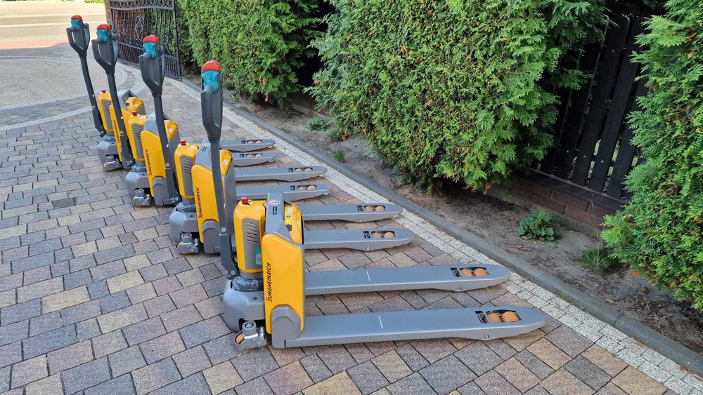 Nowy Jungheinrich AME 15 Elektryczny Wózek Paletowy Paleciak 1500kg