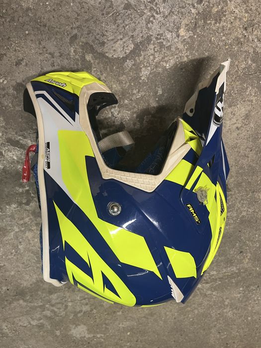Airoh Aviator 2.3 AMS2 Bigger blue kask cross enduro