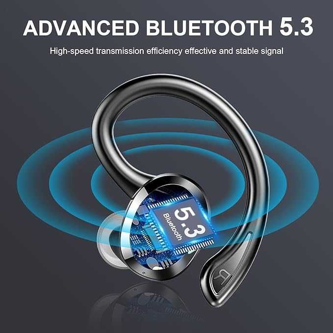 Dascert Bezprzewodowe słuchawki douszne  Bluetooth 5.1