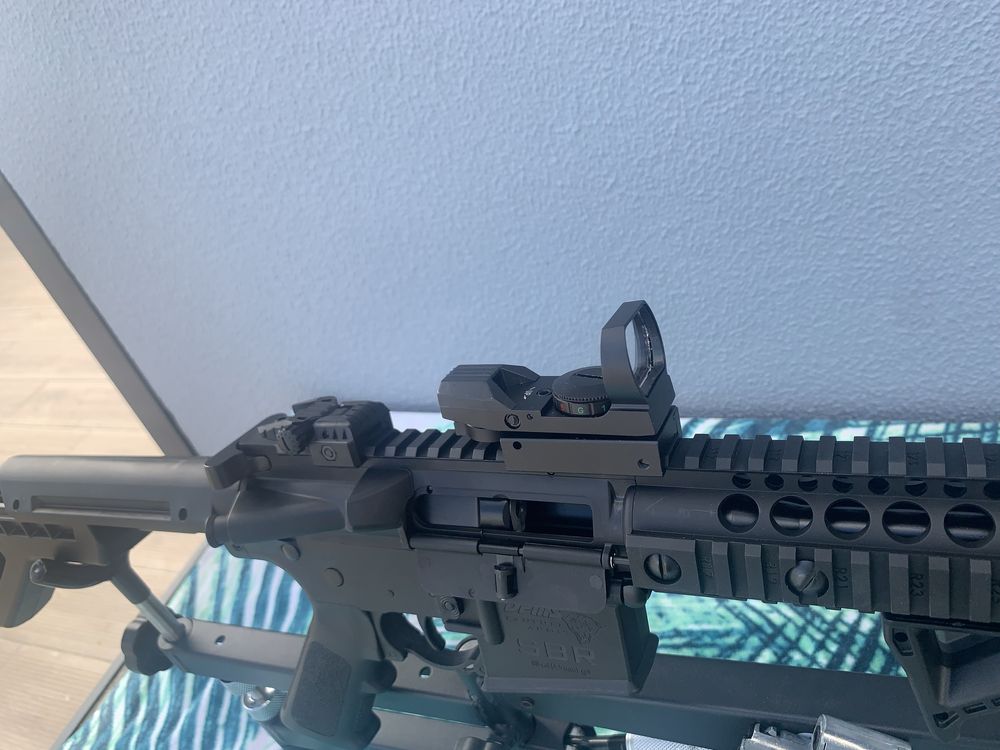 Carabina crosman dpms sbr full auto .177 4.5mm