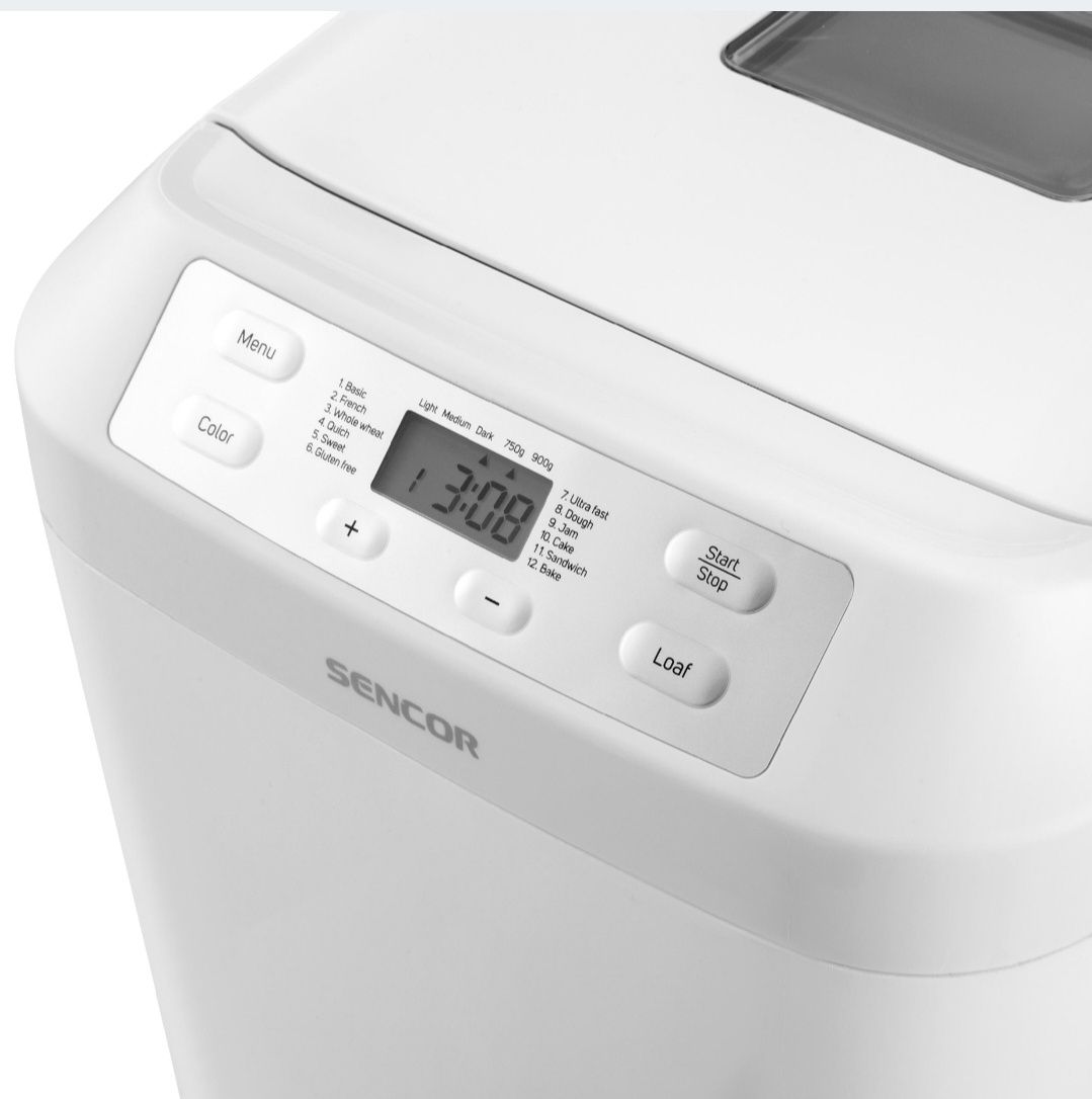 Maszyna do  Chleba Sencor SBR 1040WH 550W B