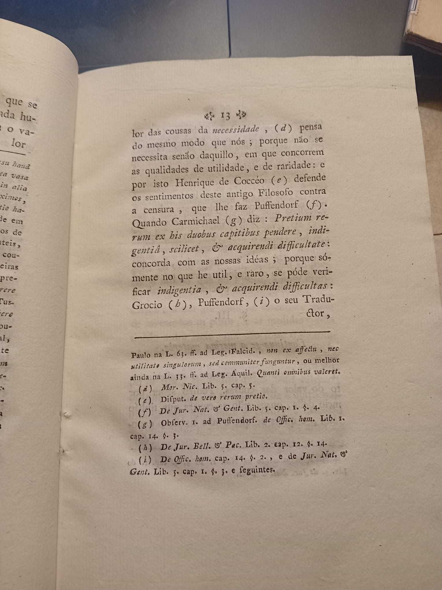 Memória Sobre Avaliação dos Bens Prazo 1802