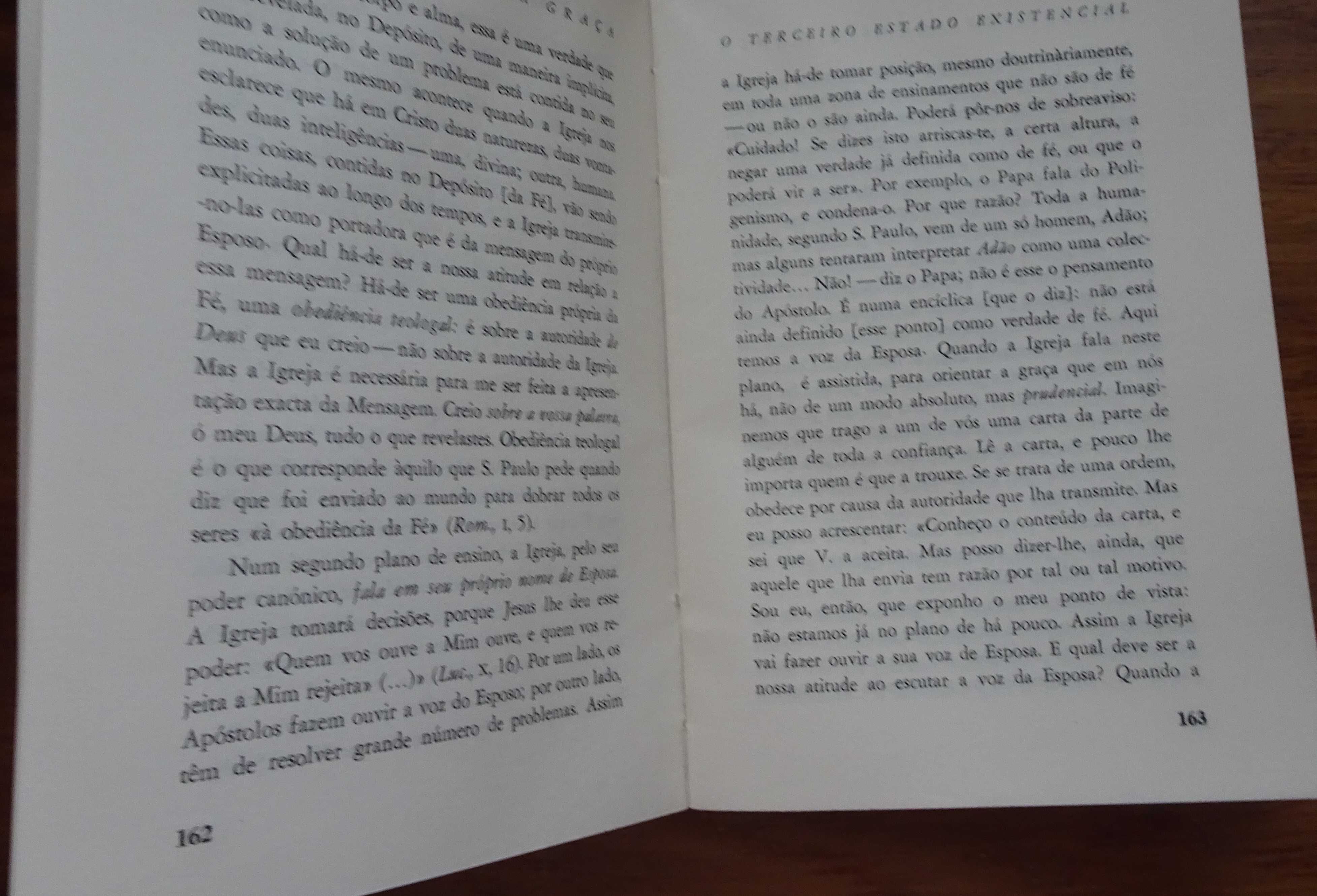 Reflexões Sobre A Graça de Charles Journet - 1º Edição 1962